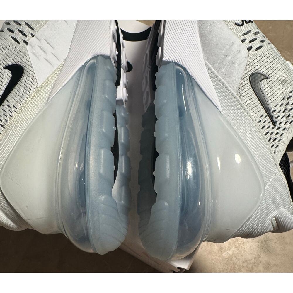 Nike Air Max 270 White Black Women's Size 8 Sneaker AH6789-100 Brand New NIB - Picture 5 of 12